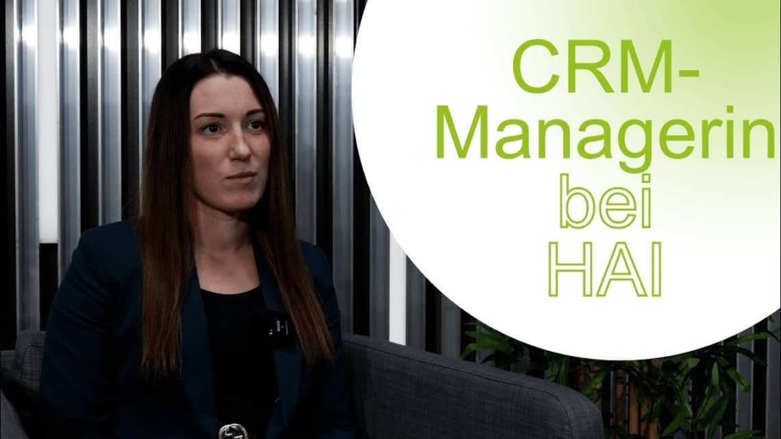 Eva Berger about her tasks as CRM manager
